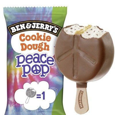 Ben & Jerry's Cookie Dough Peace Pop 80ml - 